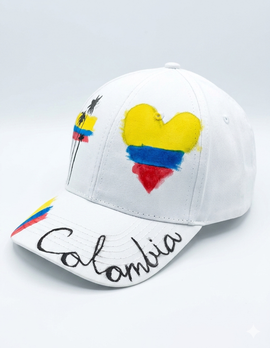 Gorra Colombia Heritage | Hand-Painted Limited Edition