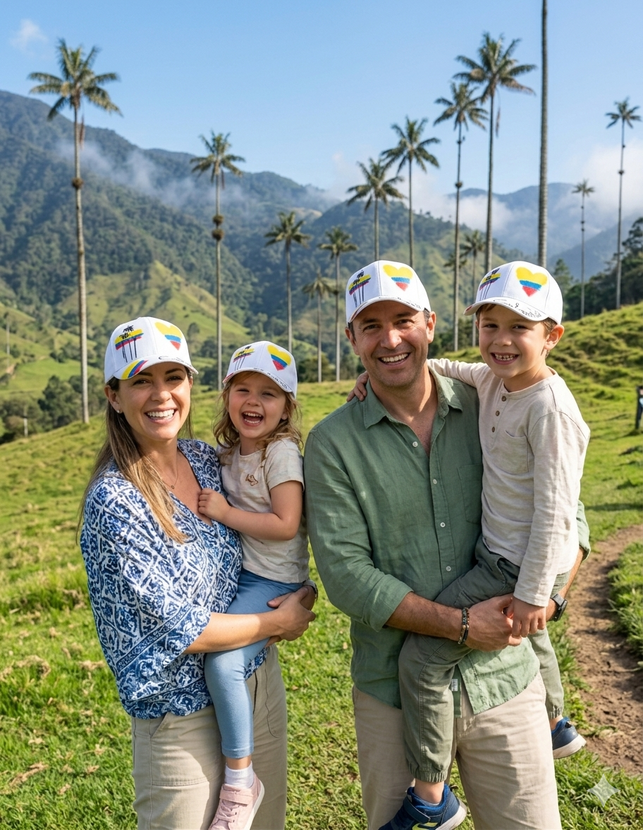 Gorra Colombia Heritage | Hand-Painted Limited Edition