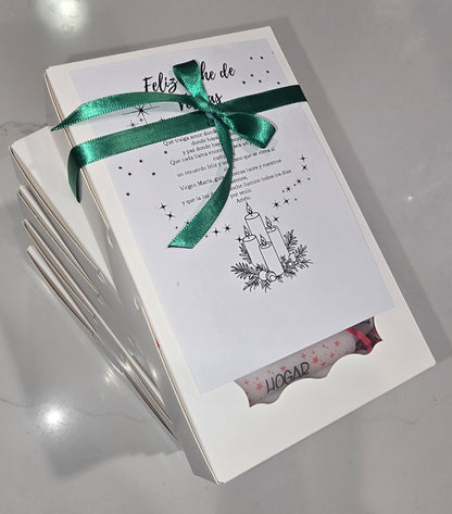 Caja de 10 Velitas Personalizadas para Noche de Velitas | Day of the Little Candles