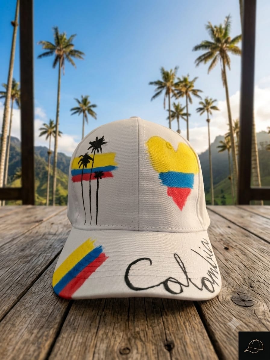 Gorra Colombia Heritage | Hand-Painted Limited Edition