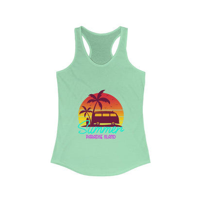 Summer Paradise Island Tank-top